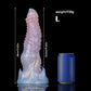 Ghostly Pink Purple Transparent Dildo
