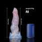 Ghostly Pink Purple Transparent Dildo