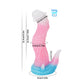 Dinosaur White Pink Blue Fantasy Dildo