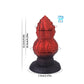 Gourd Red Black Butter Plug