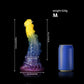 Cancer Gradient Yellow Purple Fantasy Dildo