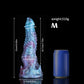 Ghostly Gradient Blue Purple Fantasy Dildo