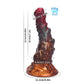 Cancer Black Red Gold Fantasy Dildo-Knot Dildo