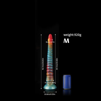 Oktopus Regenbogen Tentakel Dildo