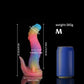 Dinosaur Blue Yellow Purple Fantasy Dildo