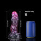 Taurus Schwarz Lila Fantasy Dildo-Knotendildo