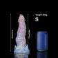 Ghostly Pink Purple Transparent Dildo