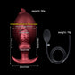 Knotted Inflatable Anal Plug with Hand Pump – Expandable Silicone Butt Plug (4 Colors)