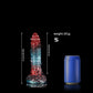 Dragon Kiss Gradient Red Blue Fantasy Dildo