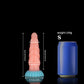 Twisted Pink Blue Dildo