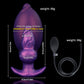Inflatable Anal Plug with Air Pump – Adjustable Silicone Butt Plug for Personalized Expansion