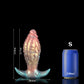Realistic Textured Silicone Anal Plug with Wide Flared Base – Ribbed Fantasy Butt Plug for Beginners & Experienced Users (S/M/L Sizes)