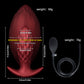Textured Inflatable Anal Plug – Pinecone Design Expansion Toy