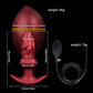 2.83" Expandable Inflatable Butt Plug with Hand Pump – Textured Silicone Anal Plug (4 Colors)