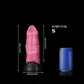 Wolf Tongue Rose Pink Fantasy Dildo