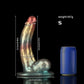 Bent Gentleman Rainbow Fantasy Dildo-Knotendildo