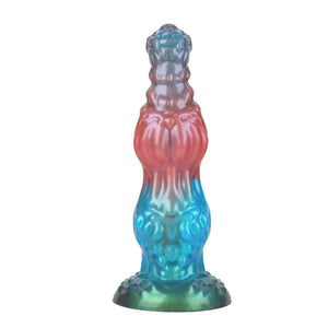 Dog Red Blue Green Electric Vibrating Dildo