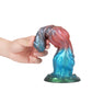 Dog Red Blue Green Electric Vibrating Dildo