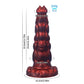 Sphinx Crimson Fantasy Dildo-Knot Dildo