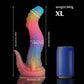 Dinosaur Blue Yellow Purple Fantasy Dildo