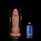 Realistic Thick Silicone Dildo with Suction Cup | Body Safe Soft Dildo | S–XXXL Sizes