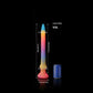 Eel Blue Yellow Purple Luminous Dildo - Tentacle Dildo