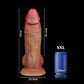 Realistic Thick Silicone Dildo with Suction Cup | Body Safe Soft Dildo | S–XXXL Sizes