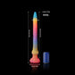 Eel Blue Yellow Purple Luminous Dildo - Tentacle Dildo