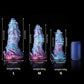 Leo Gradient Blue  Purple Fantasy Dildo