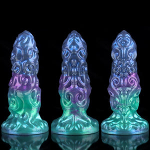 Aries Gradient Blue Gree Purple Fantasy Dildo