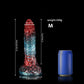 Dragon Kiss Gradient Red Blue Fantasy Dildo