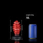 Conch Spiral Silicone Anal Plug – Fantasy Sculpted Adult Toy